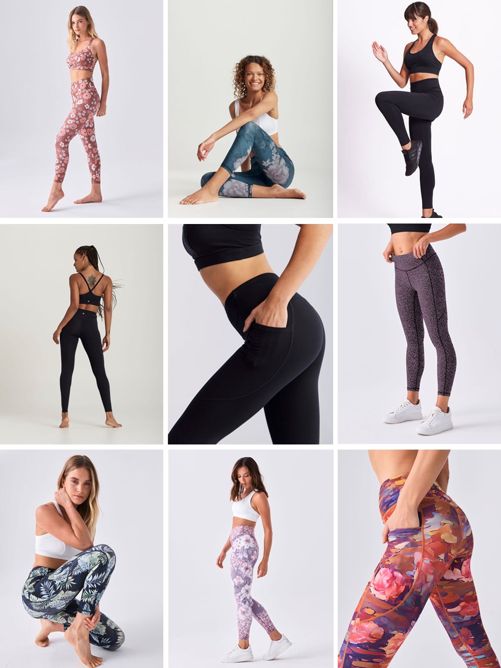 Dharmabums feature some of the best leggings to hide underwear due to the thick quality material and ingenious patterns