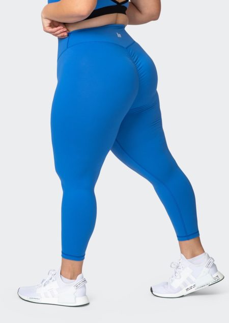 SIGNATURE SCRUNCH 7-8 LEGGINGS - Sonic Blue - leggings that make your bum look good SIGNATURE SCRUNCH 7-8 LEGGINGS - Sonic Blue - leggings that make your bum look good