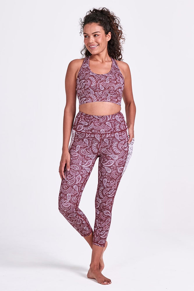 Dharmabums -Motion 78 Legging - Ambition - Front-min Modest Yoga Outfit - Dharmabums -Motion 78 Legging - Ambition