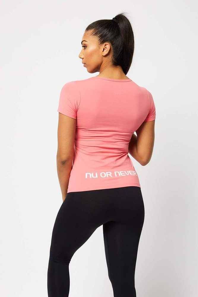 Nu Fizeek - Nu Attitude Tee - Froly - Back Nu Fizeek - Nu Attitude Tee - Froly - Back