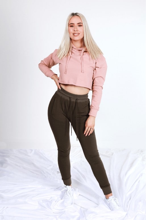 Engage Jogger - Khaki Green Best Trackpants for Women - Engage Jogger - Khaki Green