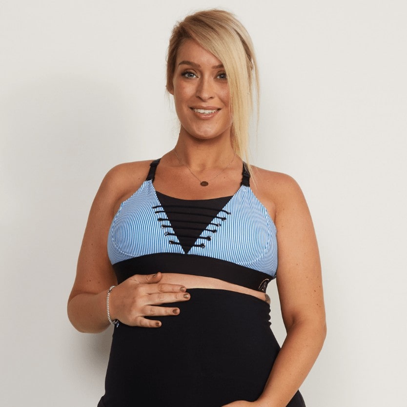 Nursing running bra